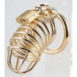 CockLock Cage de Chasteté Golden Bird 9 x 3.5cm